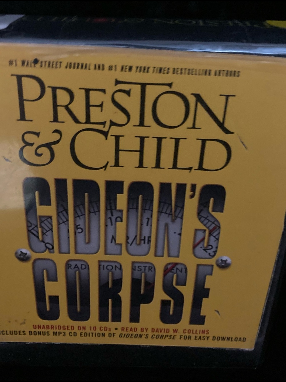 Gideon’s Corpse by Preston and Child Audio Book